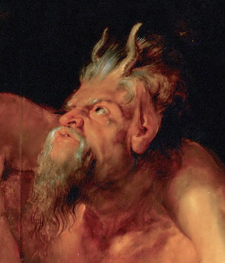 Peter Paul Rubens, The Drunken Hercules, 1611 (detail)