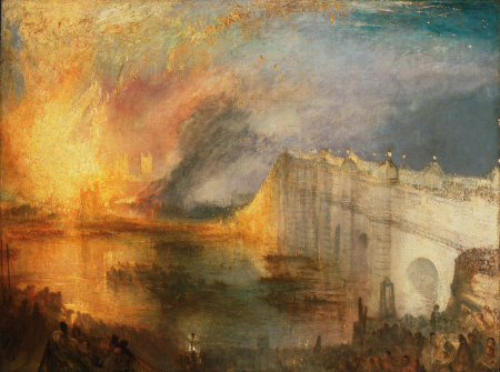 The Burning of the Houses of Lords and Commons, 1834 (Philadelphia)