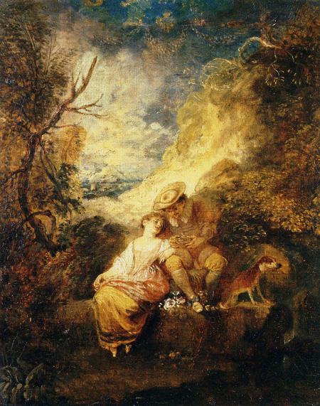 Le voleur du nid de moineau, c. 1712